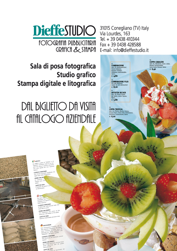 df studio, fotografia pubblicitaria, grafica e stampa. 31015 Conegliano (TV) Italy